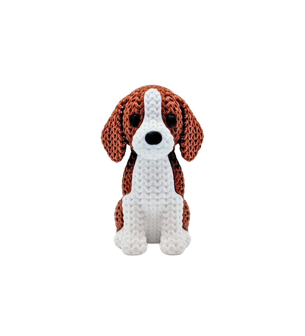 Bea Beagle — 3D Knit Buddy