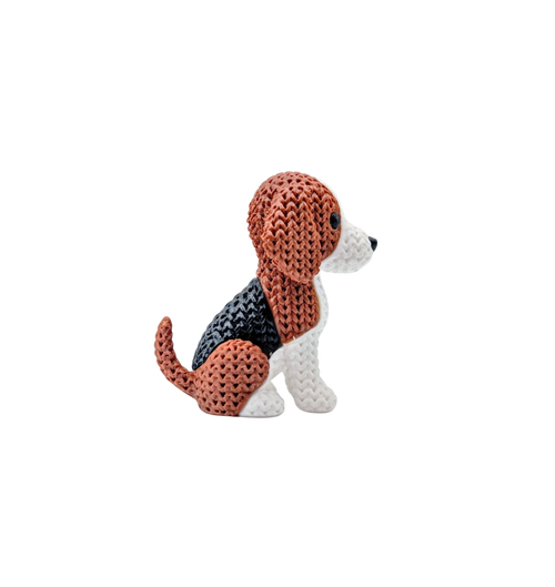 Bea Beagle — 3D Knit Buddy