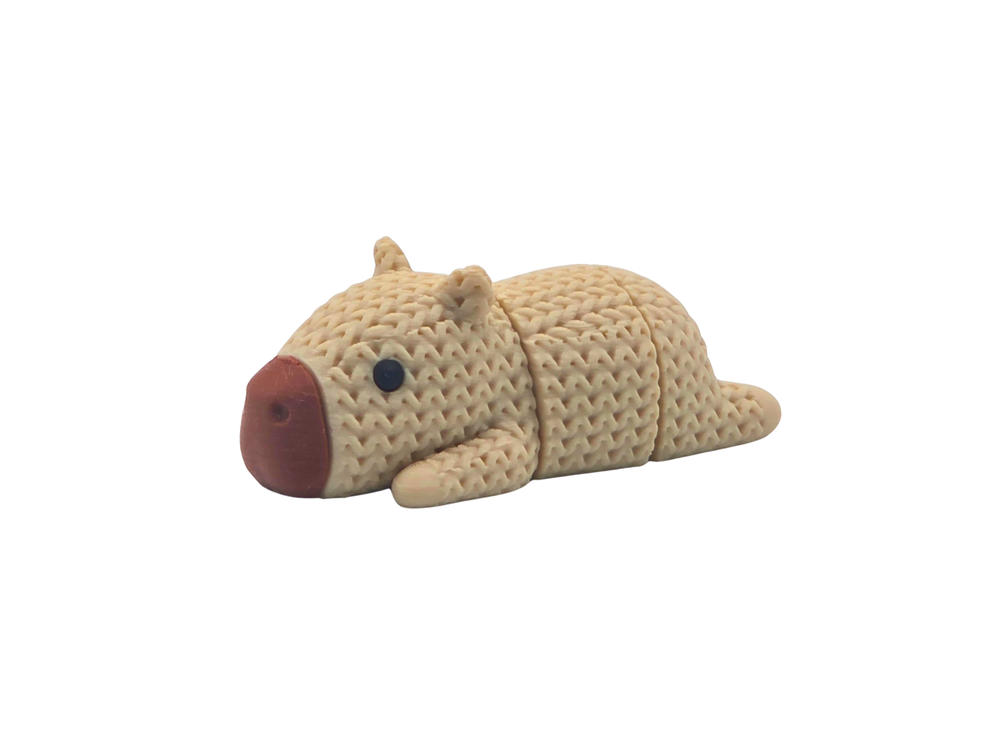 Captain Capybara — 3D Knit Wiggle