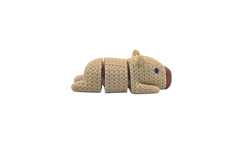 Captain Capybara — 3D Knit Wiggle