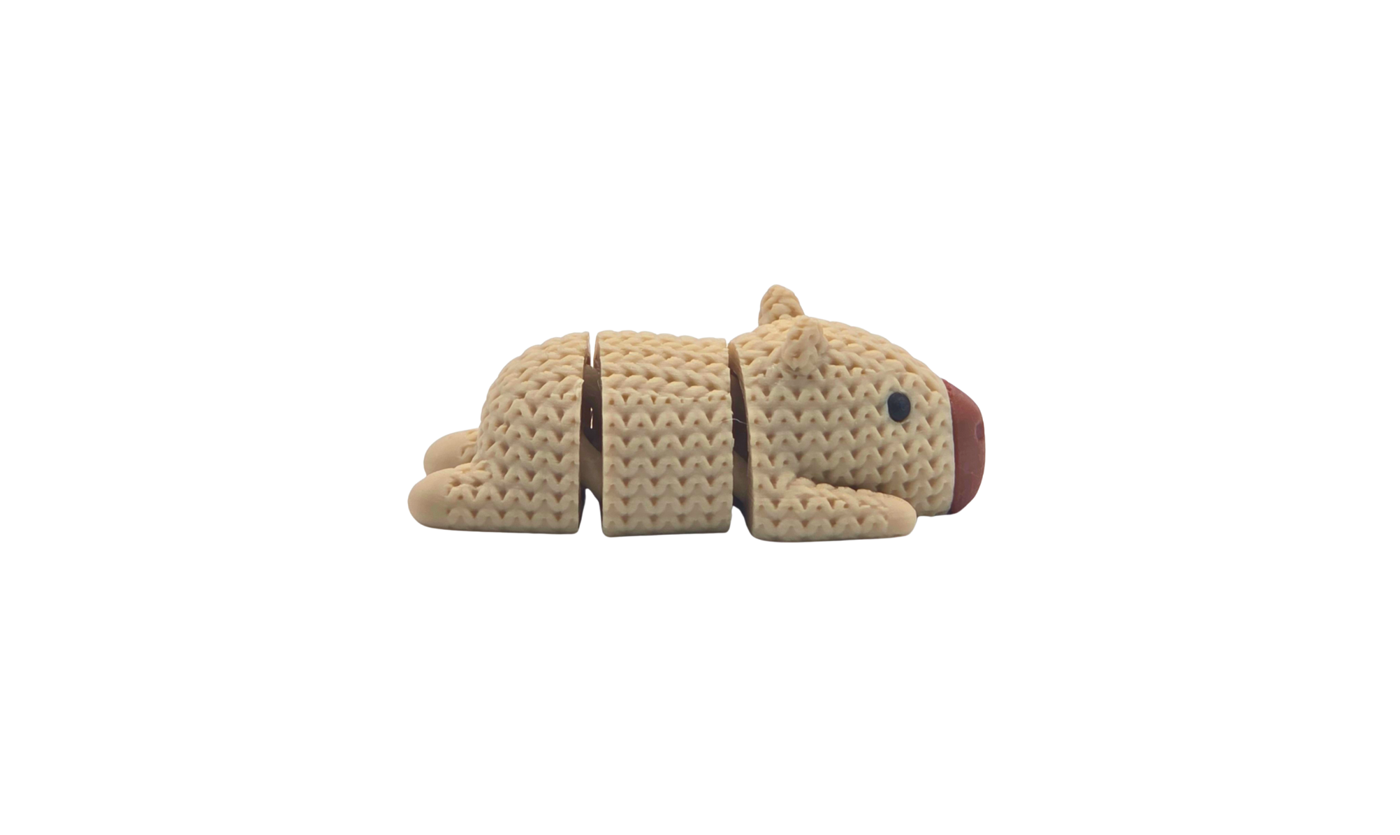Captain Capybara — 3D Knit Wiggle