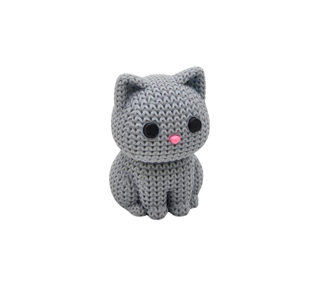 Catie Cat — 3D Knit Buddy