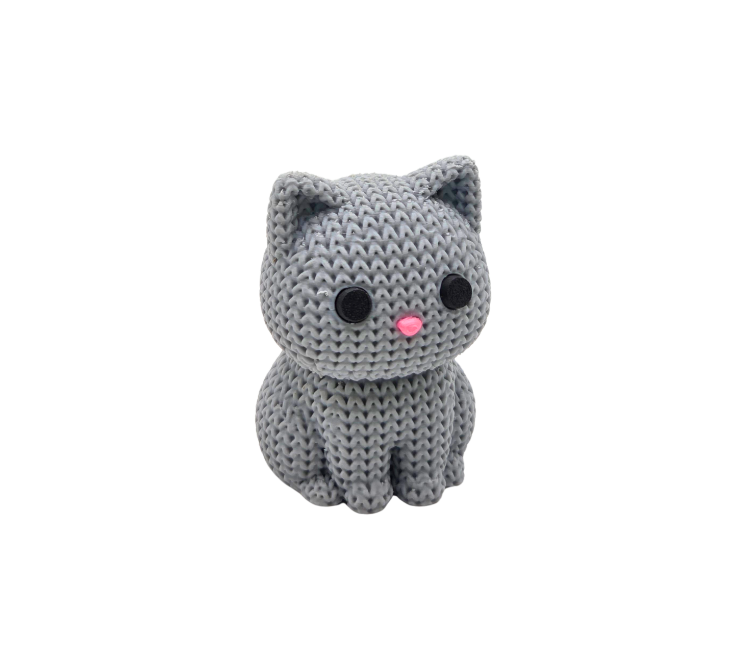 Catie Cat — 3D Knit Buddy