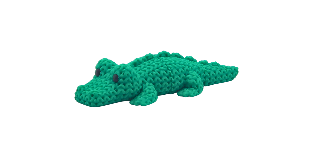 Craig Crocodile — 3D Knit Wiggle