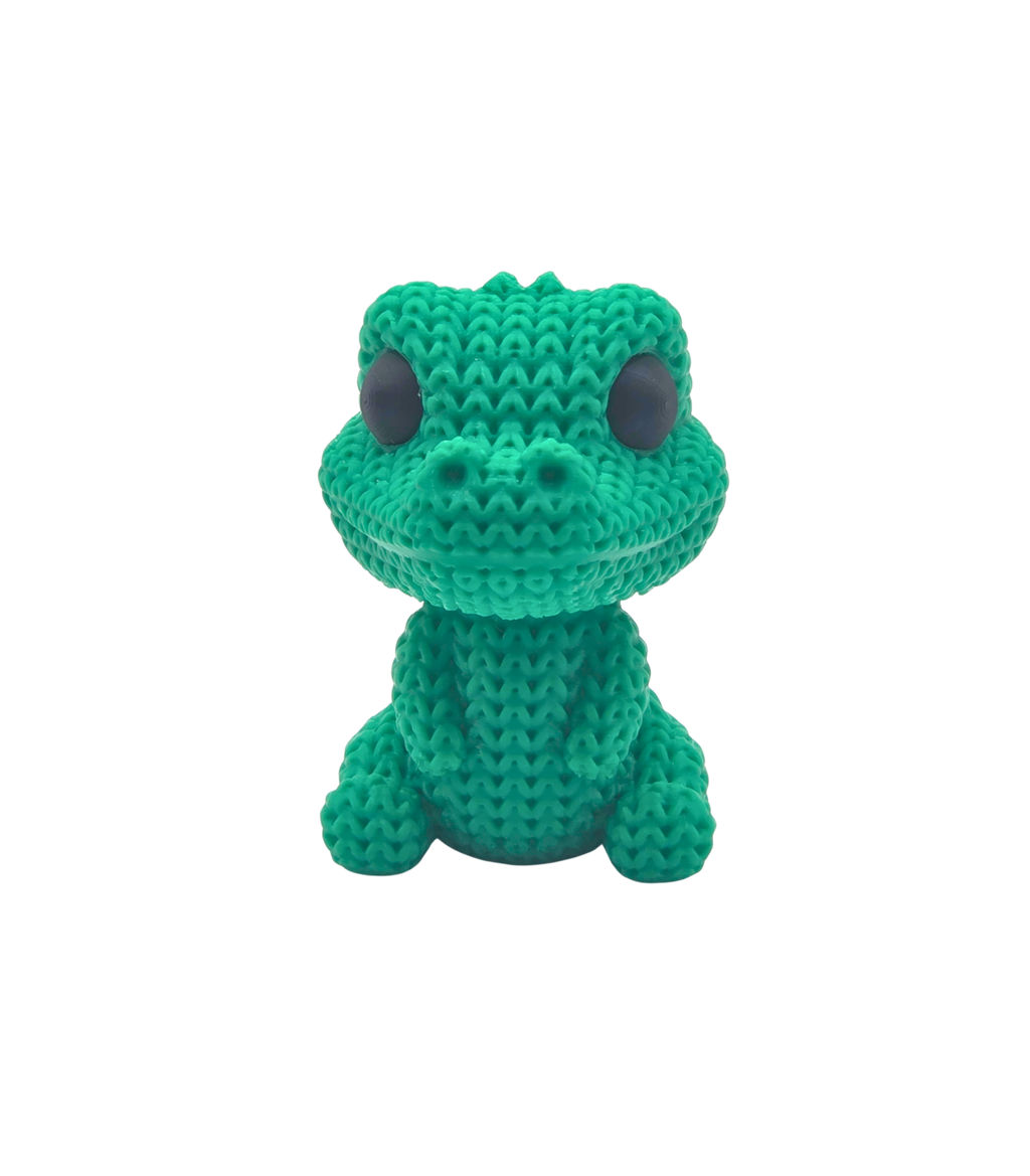 Craig Crocodile — 3D Knit Buddy