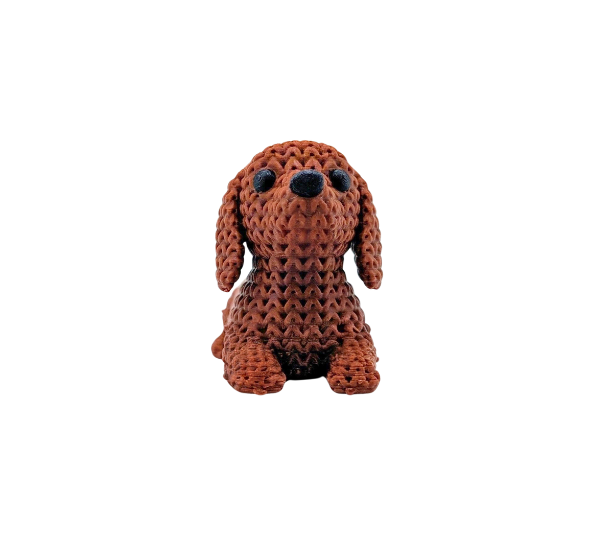 Daisy Dachshund — 3D Knit Buddy