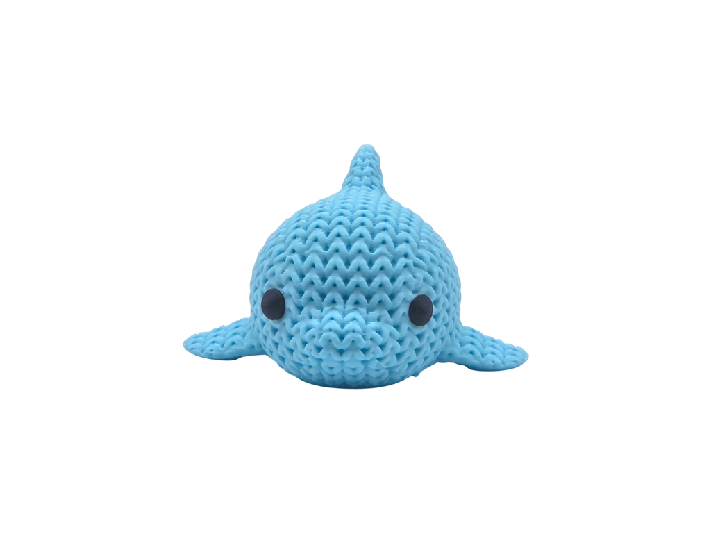 Dolly Dolphin — 3D Knit Buddy