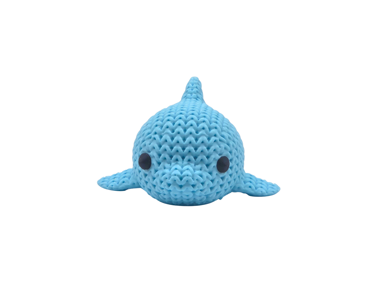 Dolly Dolphin — 3D Knit Buddy