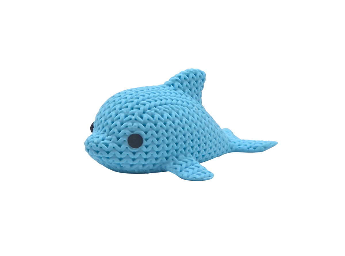 Dolly Dolphin — 3D Knit Buddy