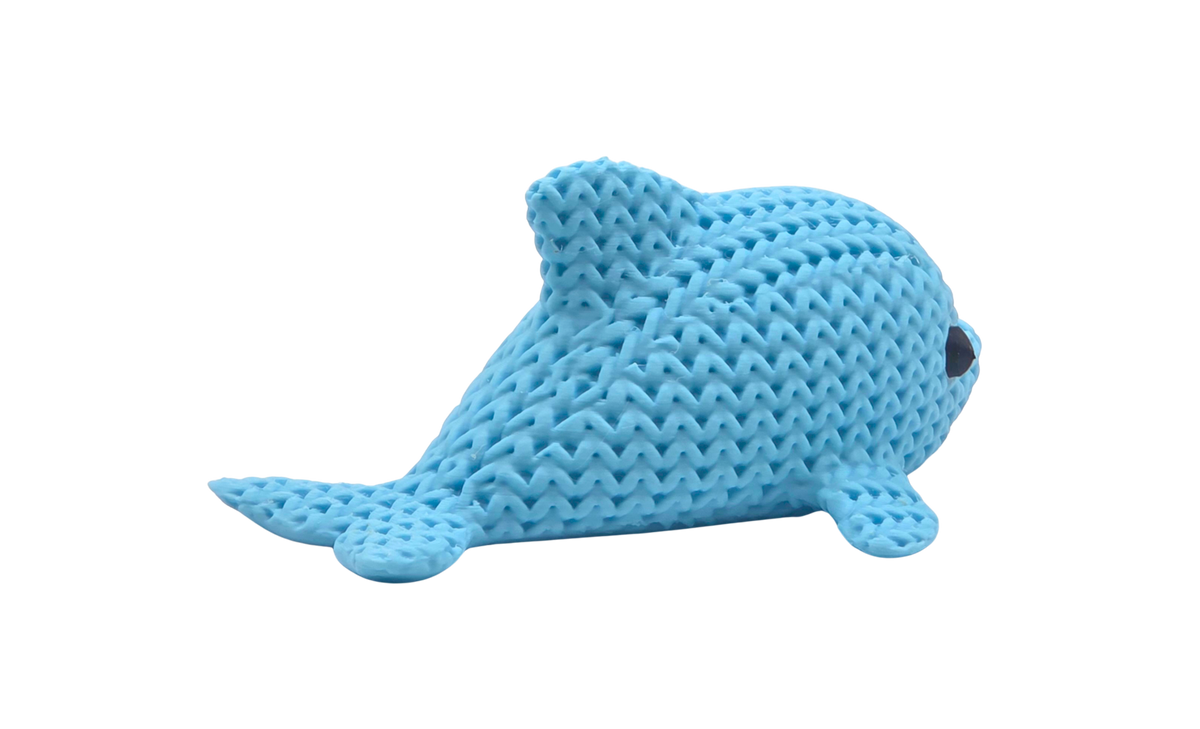 Dolly Dolphin — 3D Knit Buddy