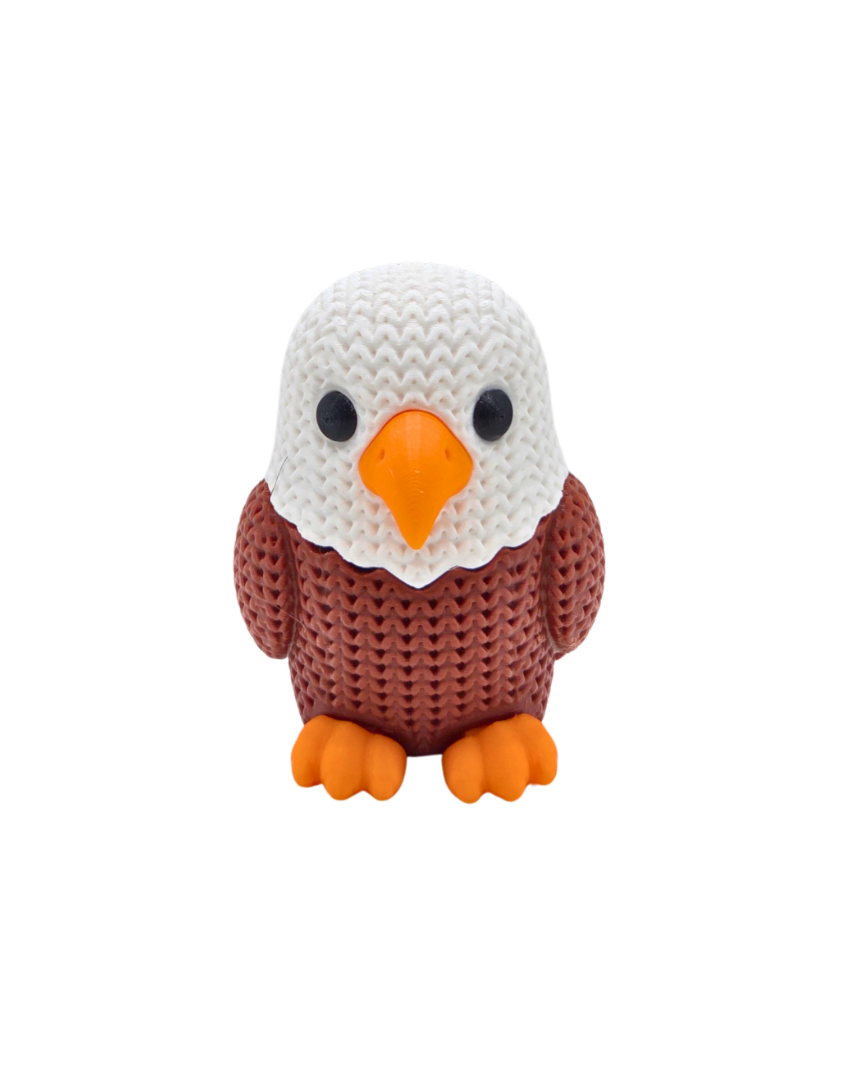 Eddie Eagle — 3D Knit Buddy
