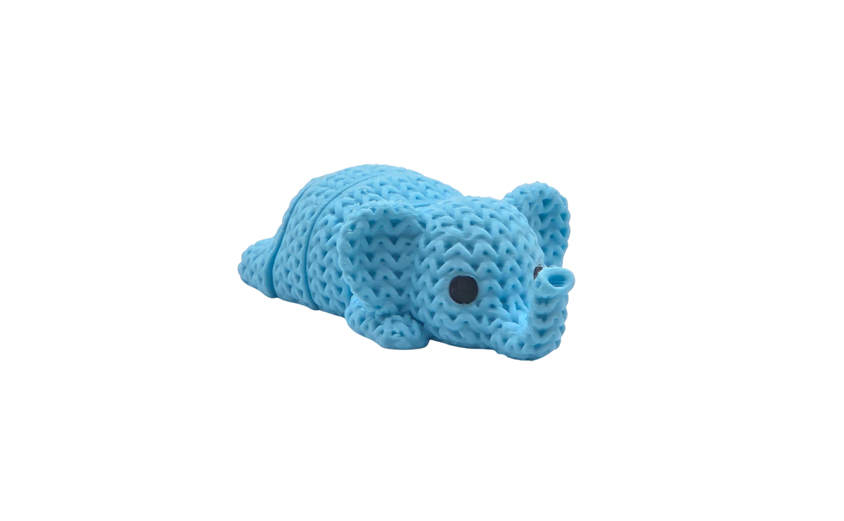Ellie Elephant — 3D Knit Wiggle