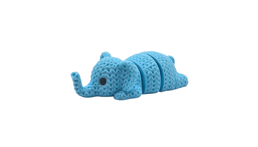 Ellie Elephant — 3D Knit Wiggle