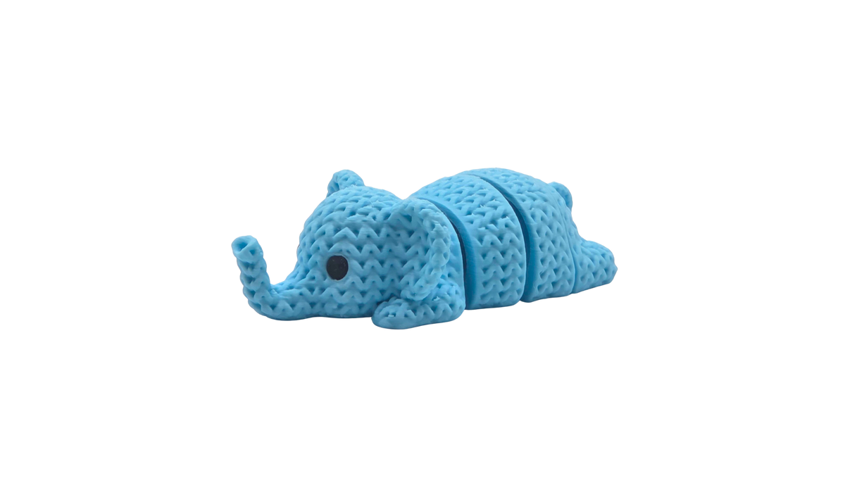 Ellie Elephant — 3D Knit Wiggle