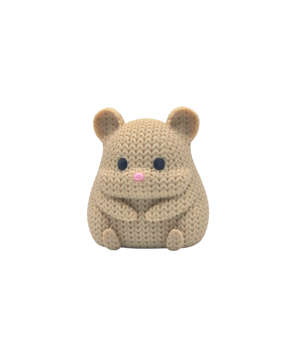 Hamilton Hamster — 3D Knit Buddy
