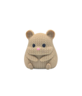 Hamilton Hamster — 3D Knit Buddy