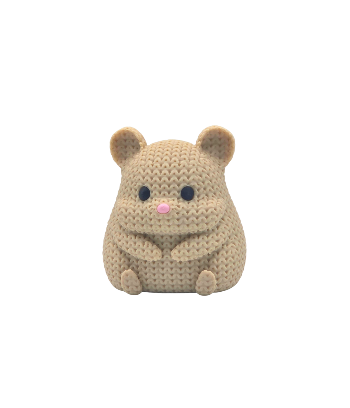 Hamilton Hamster — 3D Knit Buddy