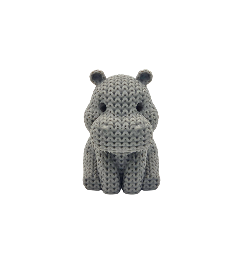 Henry Hippo — 3D Knit Buddy