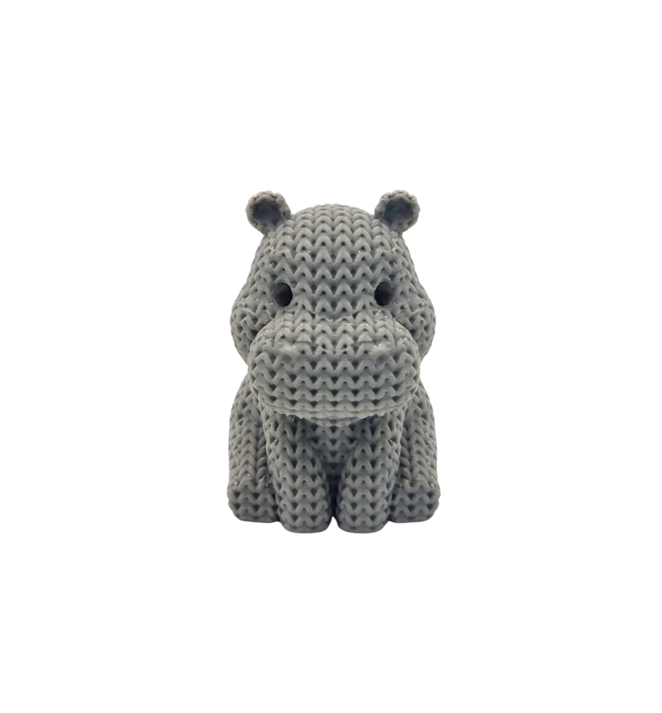 Henry Hippo — 3D Knit Buddy