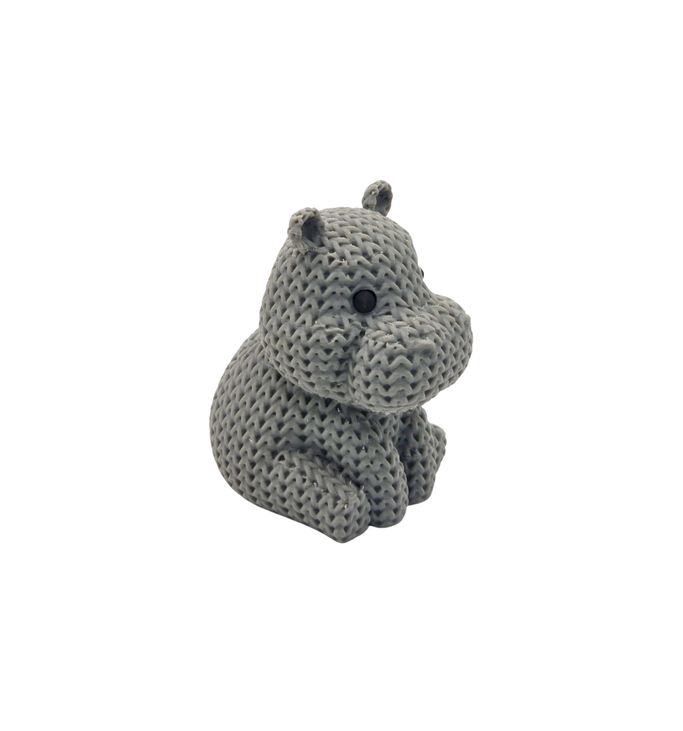 Henry Hippo — 3D Knit Buddy