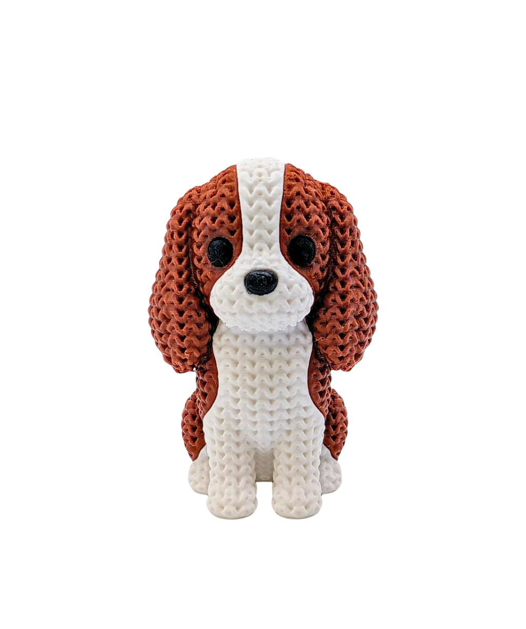 Kaz King Charles Cavalier — 3D Knit Buddy