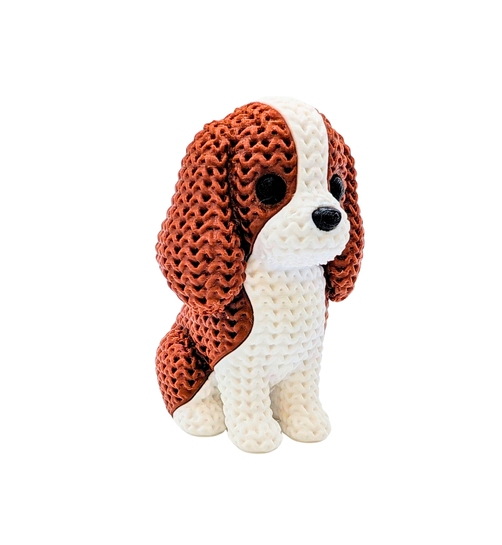 Kaz King Charles Cavalier — 3D Knit Buddy