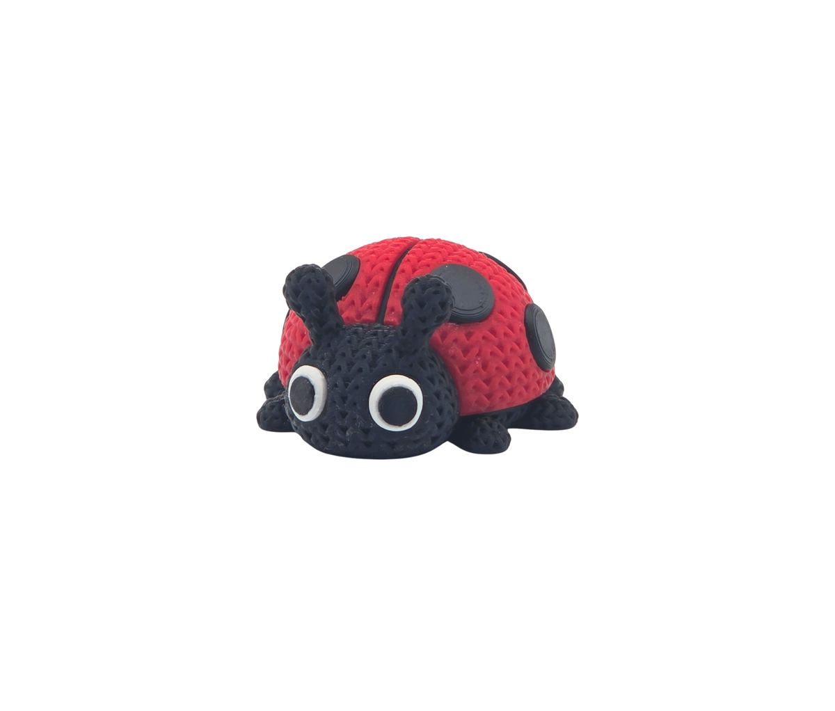Lainey Ladybug — 3D Knit Buddy