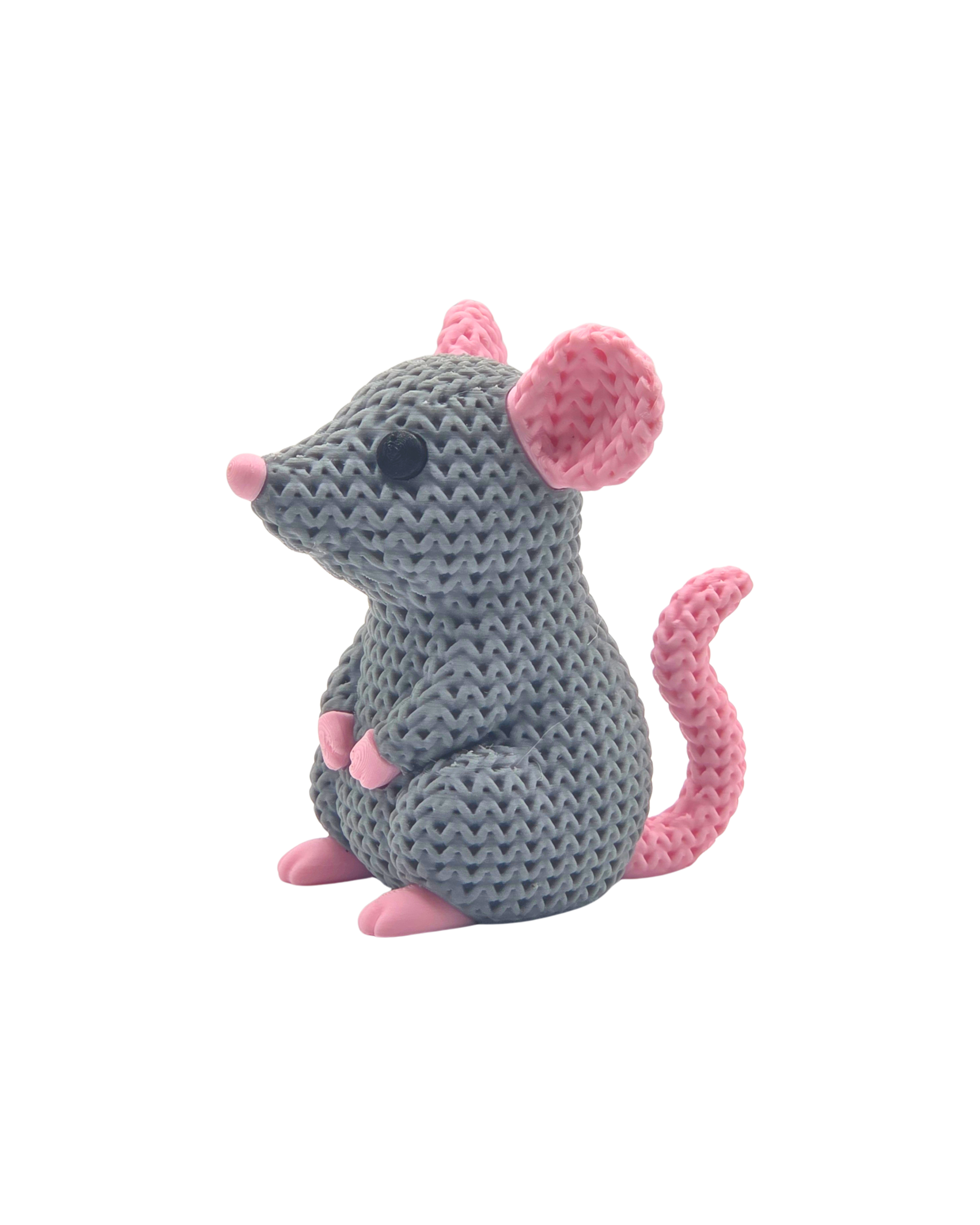 Mia Mouse — 3D Knit Buddy