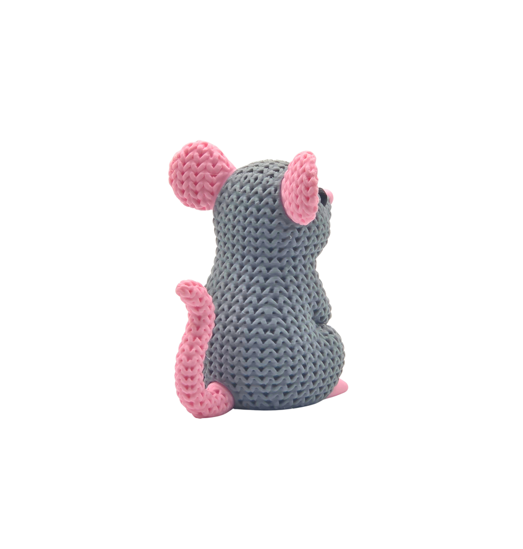 Mia Mouse — 3D Knit Buddy