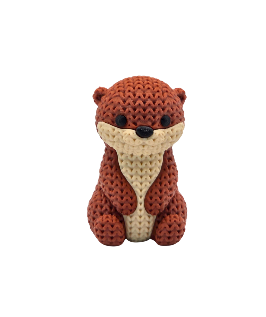 Otto Otter — 3D Knit Buddy