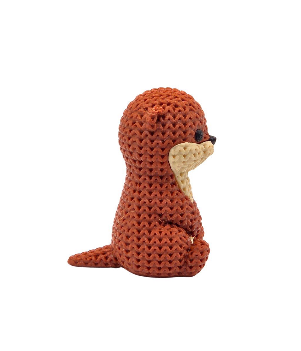 Otto Otter — 3D Knit Buddy