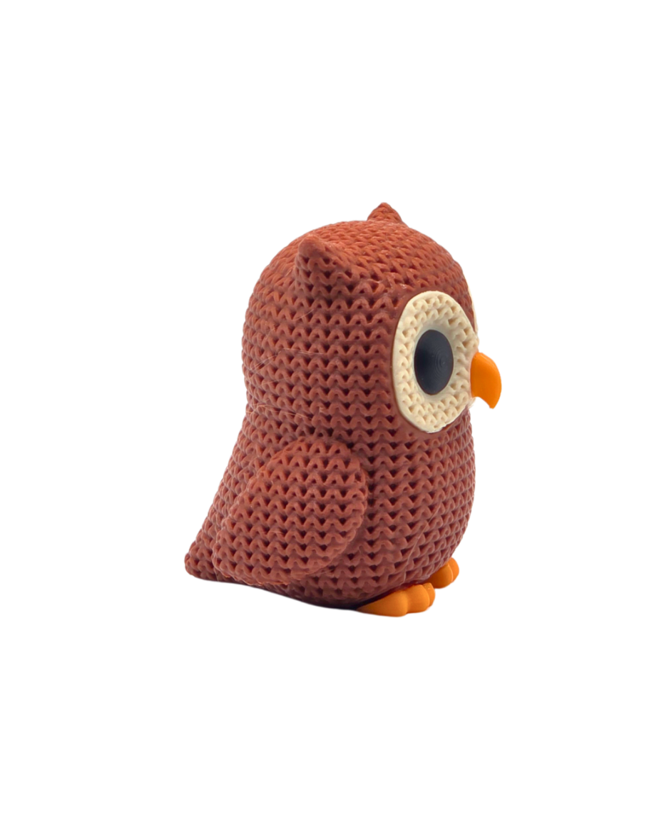 Ollie Owl — 3D Knit Buddy