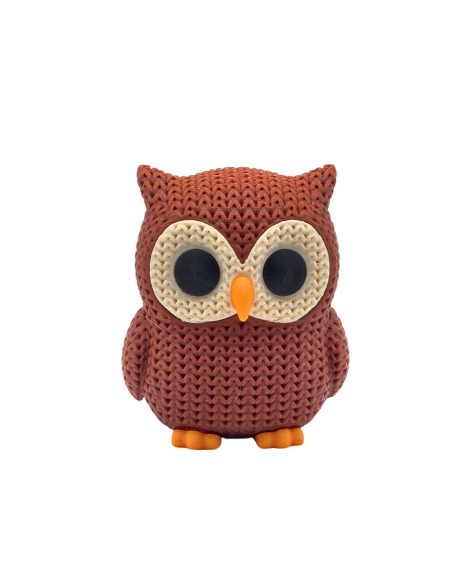 Ollie Owl — 3D Knit Buddy