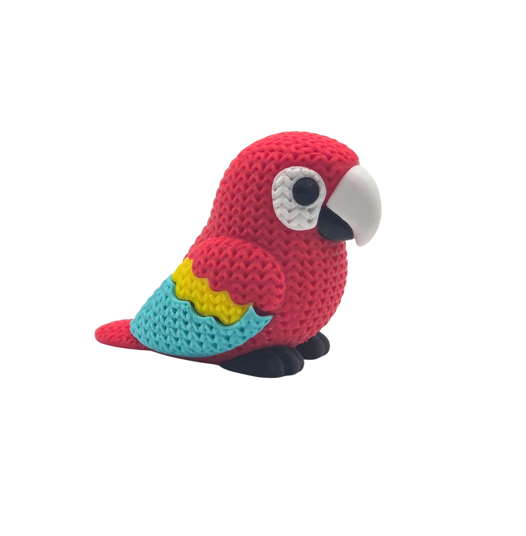 Polly Parrot — 3D Knit Buddy