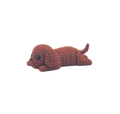 Purdy Puppy — 3D Knit Wiggle