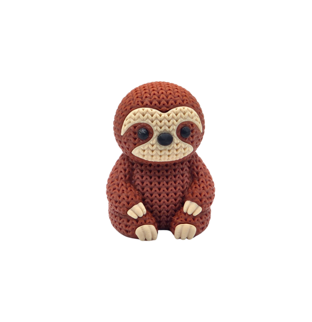 Sammy Sloth — 3D Knit Buddy