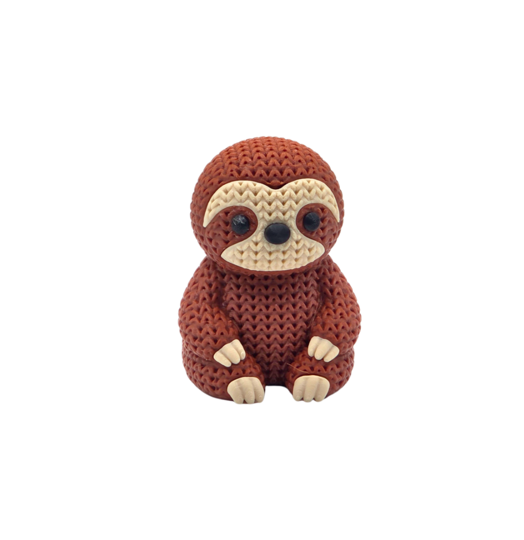 Sammy Sloth — 3D Knit Buddy