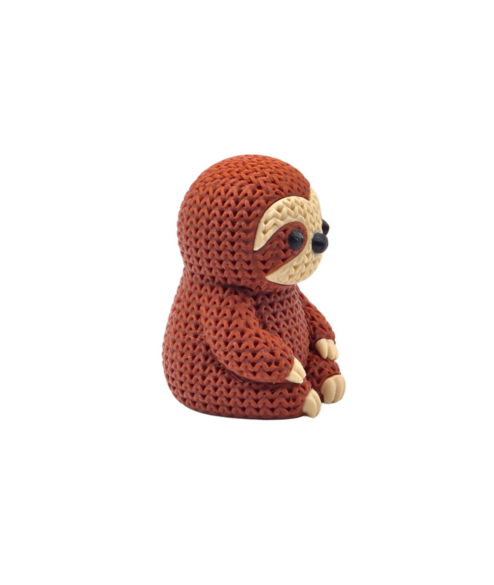 Sammy Sloth — 3D Knit Buddy