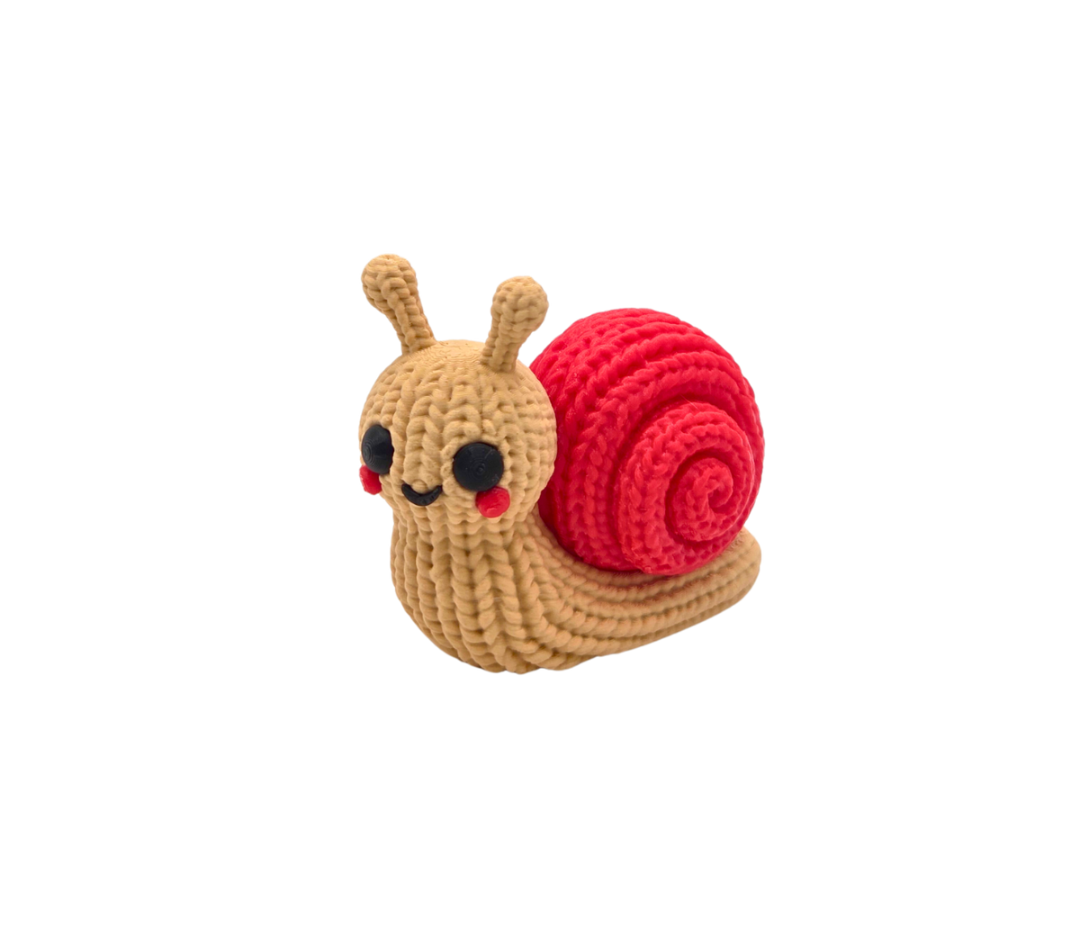 Susie Snail — 3D Knit Buddy