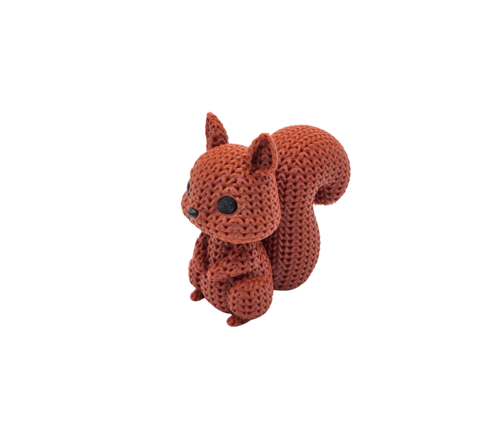Scott Squirrel — 3D Knit Buddy