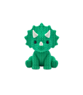 Tina Triceratops — 3D Knit Buddy