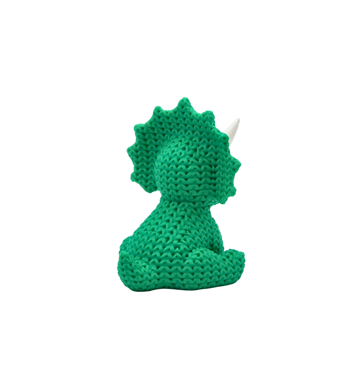 Tina Triceratops — 3D Knit Buddy