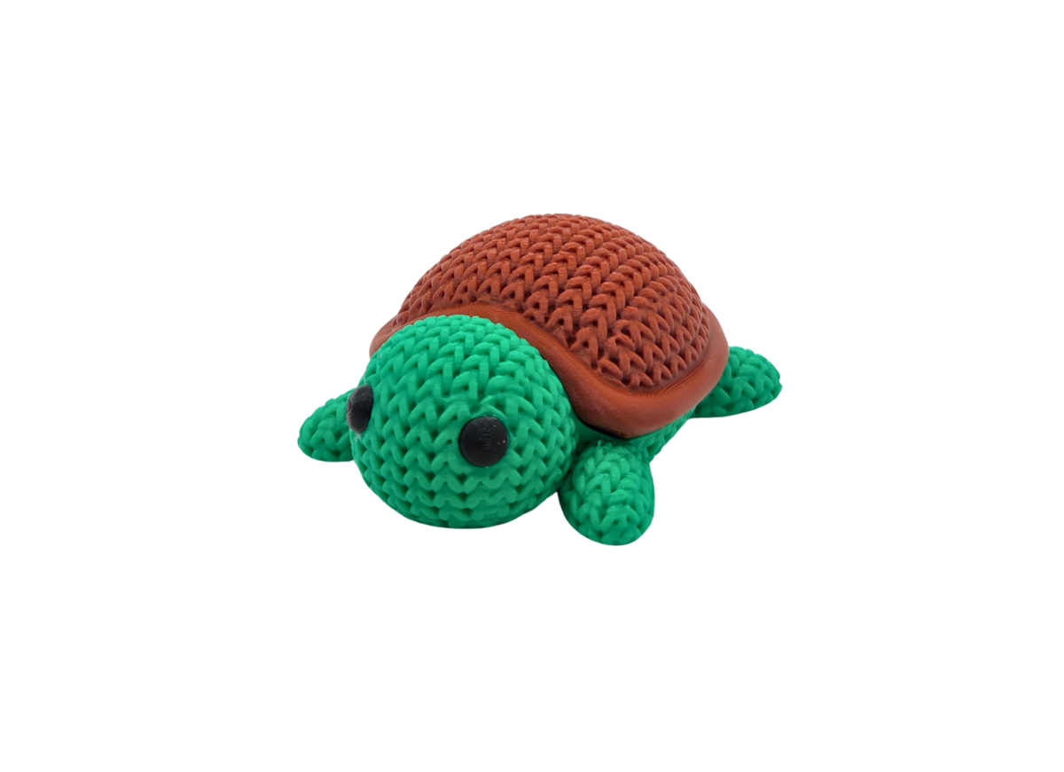 Tommy Turtle — 3D Knit Buddy