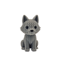 Wolfie Wolf — 3D Knit Buddy