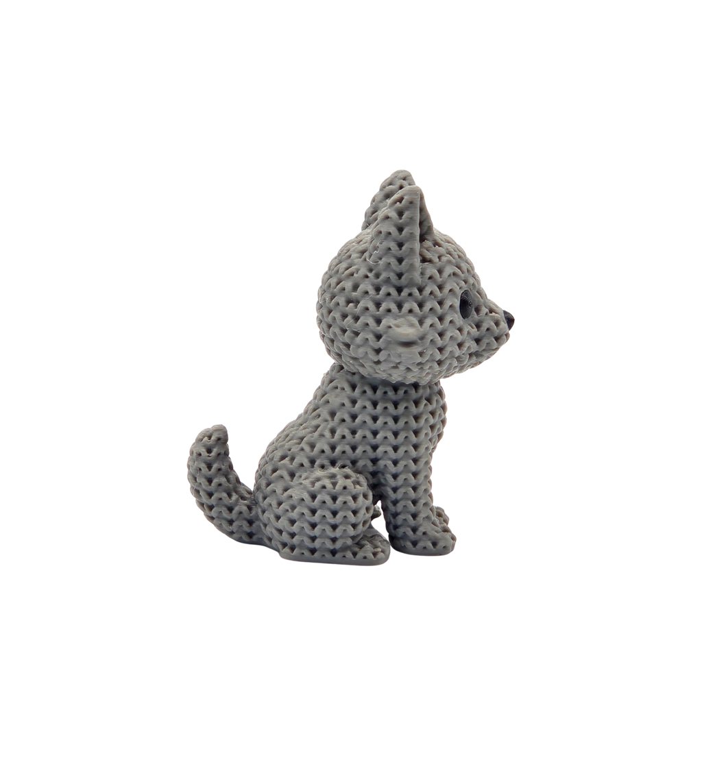 Wolfie Wolf — 3D Knit Buddy